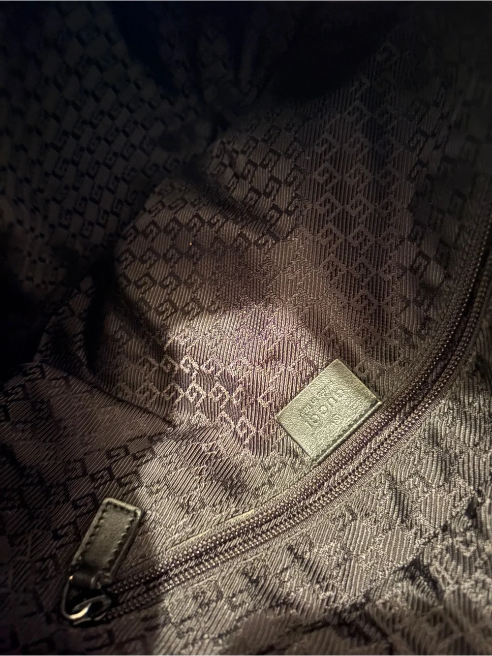 Gucci nylon back